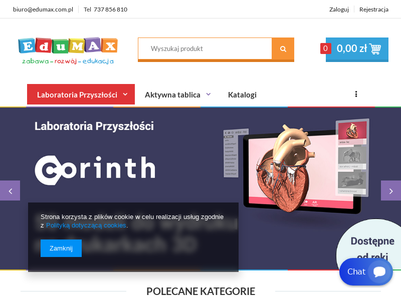 Wyposażenie szkół i przedszkoli | Edumax